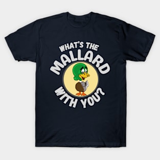 Funny Mallard Duck Bird cartoon Frit-Tees T-Shirt